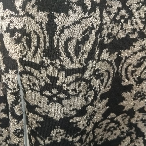 Gold Metallic festive cardigan - Picture 11 of 12